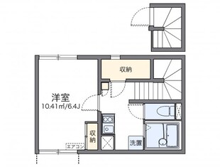 レオネクストＨＯＲＩⅡの物件間取画像